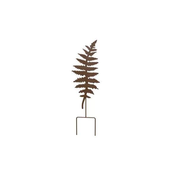 Panacea 30"H Fern Leaf Decorative Yard Stake & Plant Support