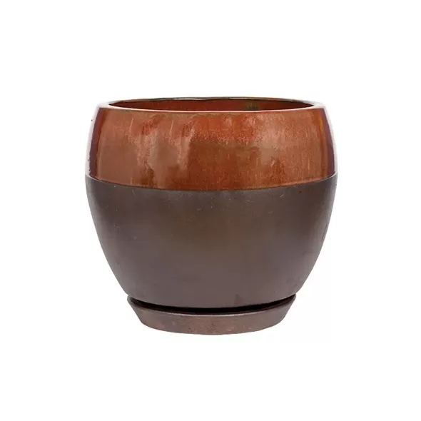 Southern Patio 6" Kendall Planter Copper Finish