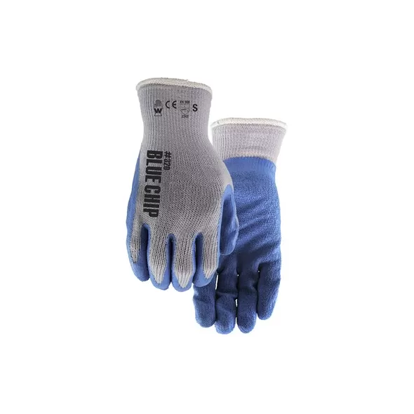 Watson Gloves Blue Chip Medium Natural Rubber Latex Coating
