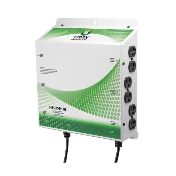 Titan Controls Helios 18 - 12 Light 240 Volt Controller w/ Dual Trigger Cords (4/Cs)