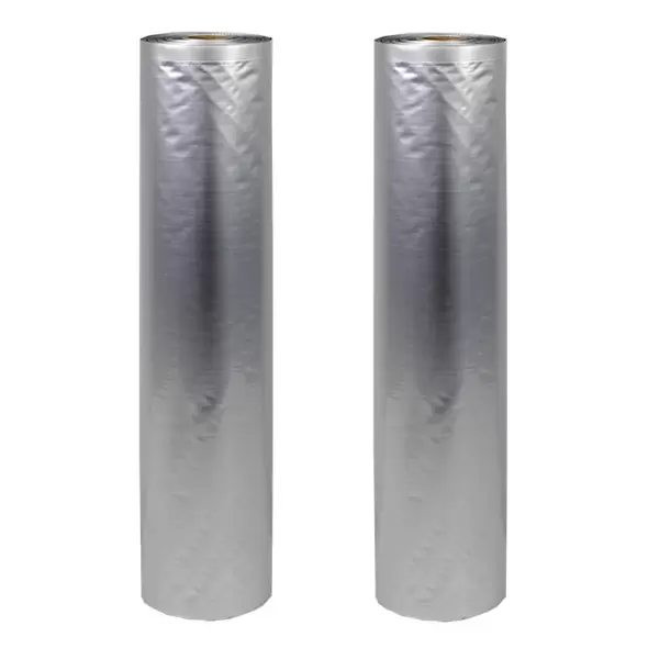 NatureVac Vacuum Seal Bags Aluminum Mylar 15in x 19.5ft (2 Rolls/Box)