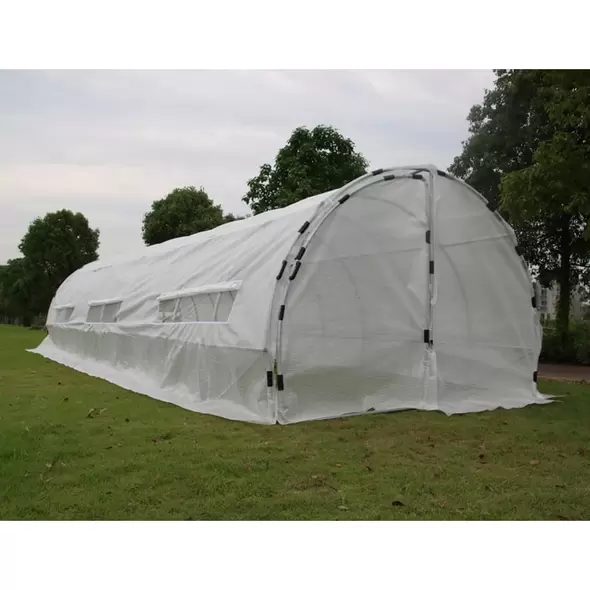 GROW1 Heavy-Duty Greenhouse Hoop House (10ft x 10ft x 6.5ft)