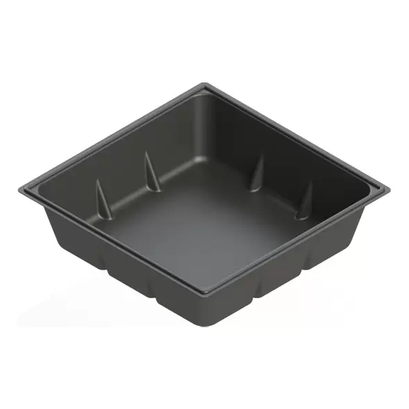 100 Gallon Reservoir, Black, Square