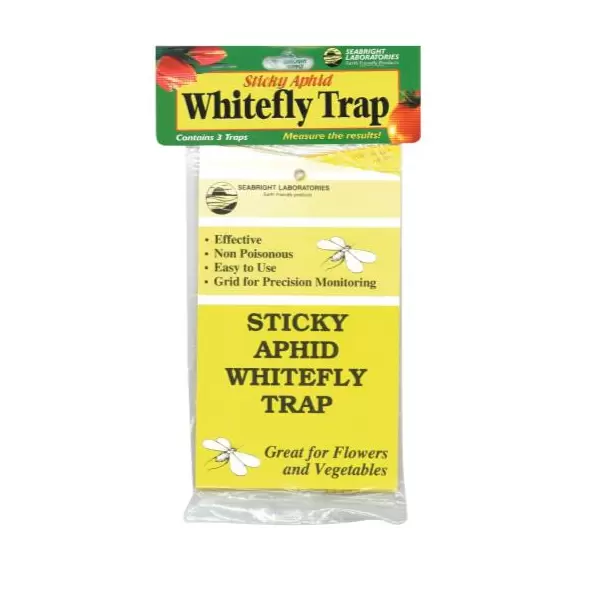 Sticky Aphid Whitefly Trap 3/Pack (1 = 24/Cs)