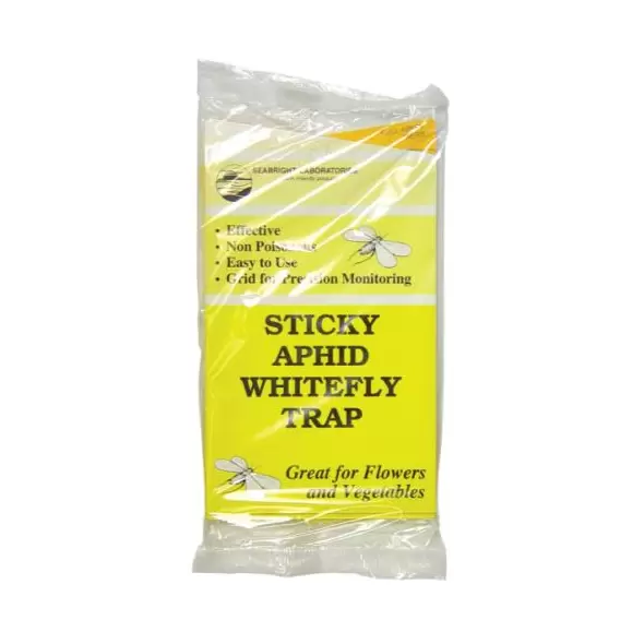Sticky Aphid Whitefly Trap 5/Pack (80/Cs)