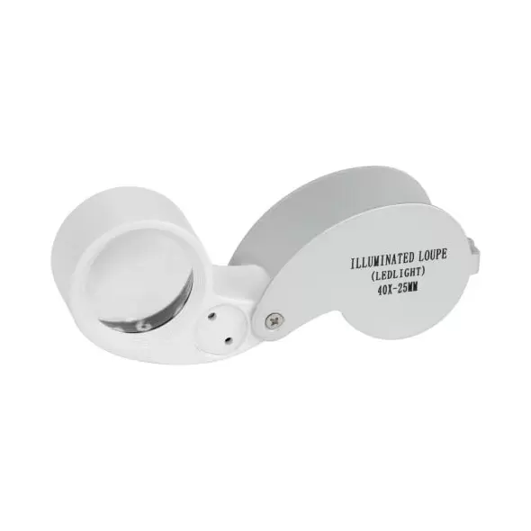 Grower's Edge Illuminated Magnifier Loupe 40x (12/Cs)