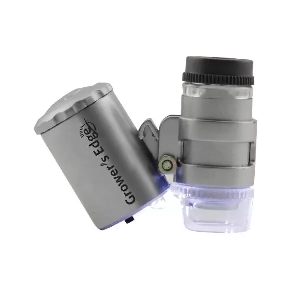 Grower's Edge Illuminated Microscope 60x (20/Cs)