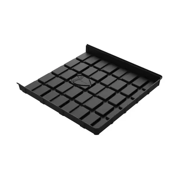Botanicare 4'Wx4'L Black ABS End Tray