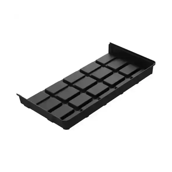 Botanicare 4'Wx2'L Black ABS End Tray