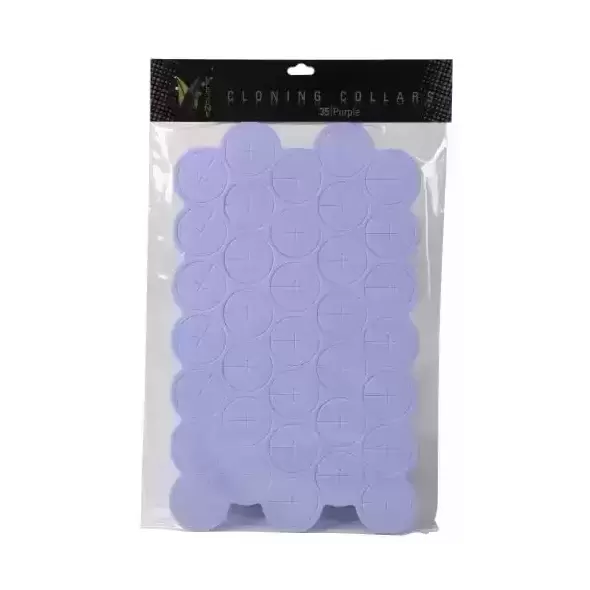 EZ-Clone Colored Cloning Collars Purple (35/Bag)