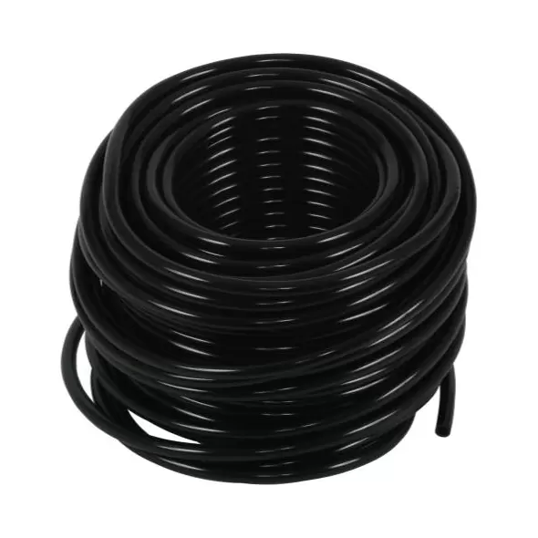 Hydro Flow Vinyl Tubing Black 3/16 in ID - 1/4 in OD 100 ft Roll