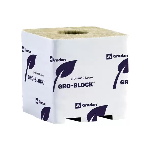 Grodan Pro Improved 10, 4Inches x 4Inches x 4Inches, 1,548 blocks loose on pallet