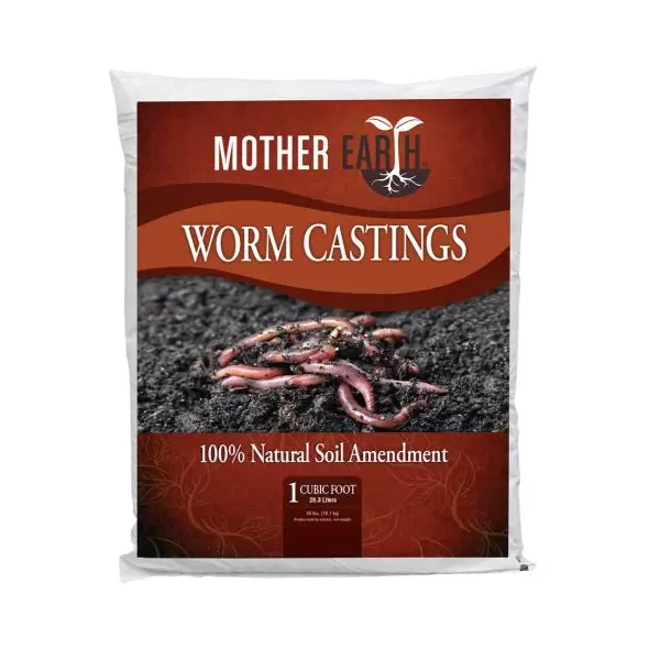 Mother Earth Worm Castings 1 cu ft (50/Plt)