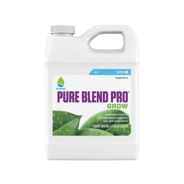 Botanicare Pure Blend Pro Grow Quart (12/Cs)
