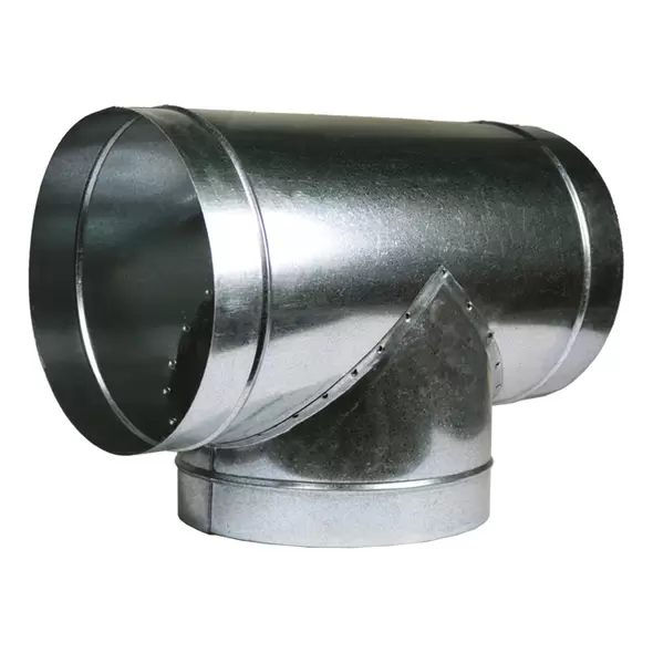 T Duct Connector 8in x 8in x 8in