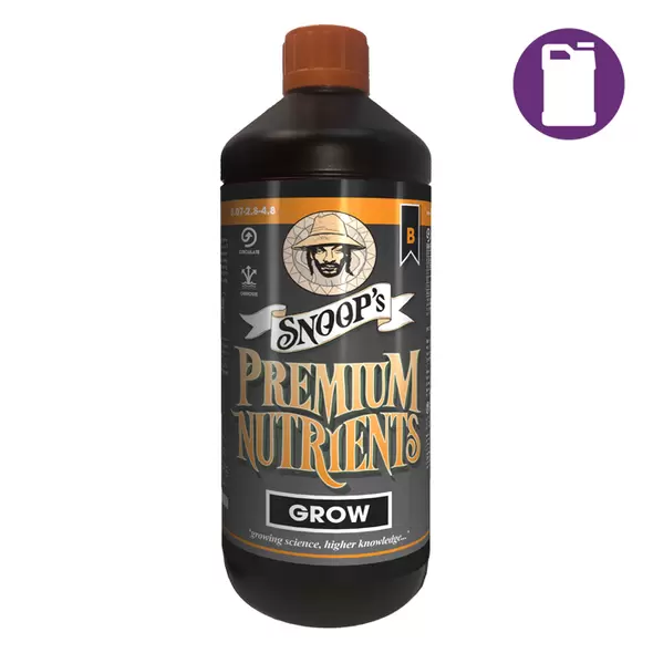 Snoop's Premium Nutrients Grow B Coco 20ltr 0-2.1-4.7