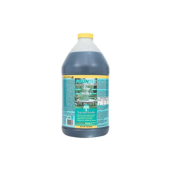 Fountec 64oz Fountain Algaecide Clarifier Blue 8/CS
