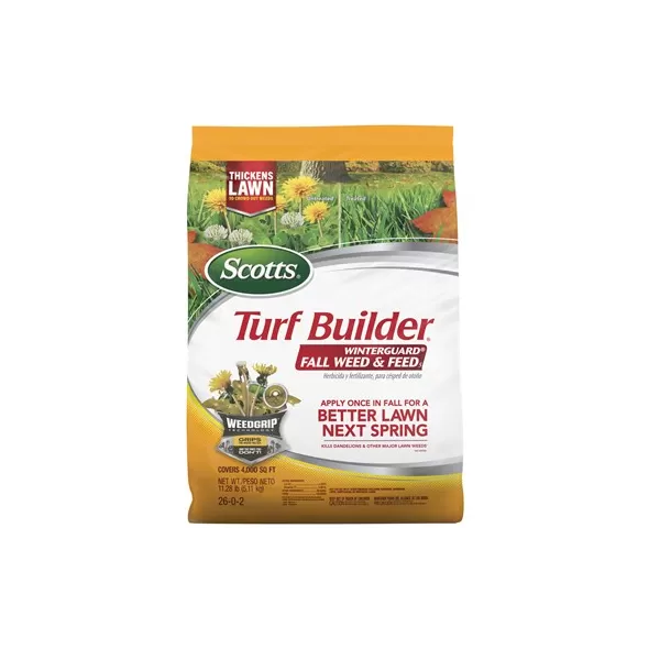 Scotts 4M Turf Builder Winterguard Fall Weed & Feed Dicamba