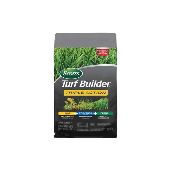 Scotts 12M Turf Builder Triple Action