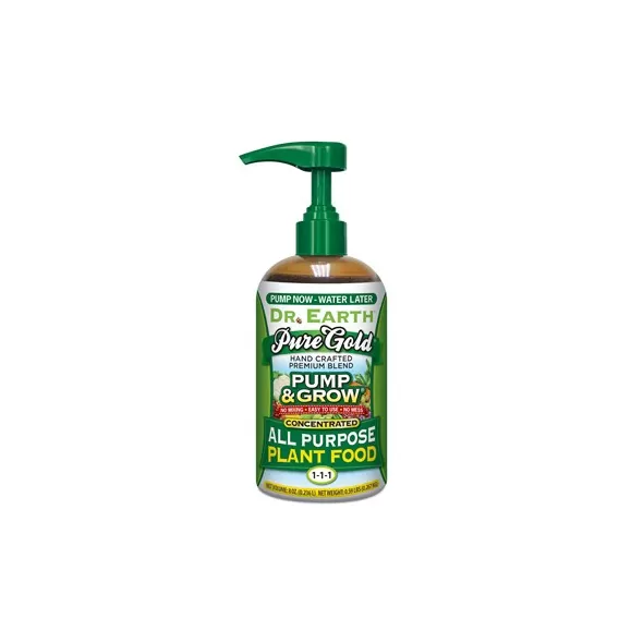 Dr Earth 8oz Pump & Grow Pure Gold All Purpose