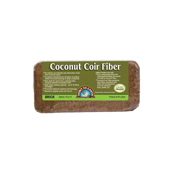 Down to Earth 3cuft Coir Fiber Brick