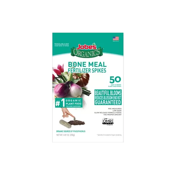 Jobes 50pk Organics Bone Meal Spikes