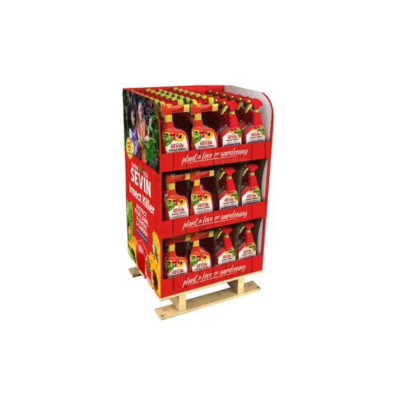 GardenTech 78pc 32oz Sevin Insect Killer Zeta-Cypermethrin Ready to Use & Lambda-Cyhalothrin Ready to Spray Quarter Pallet