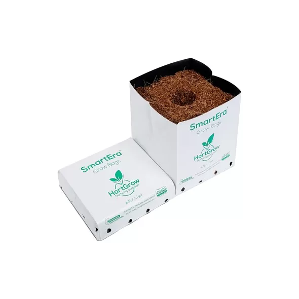 HortGrow SmartEra Grow Bag 6.5L Plastic 7x7x8"