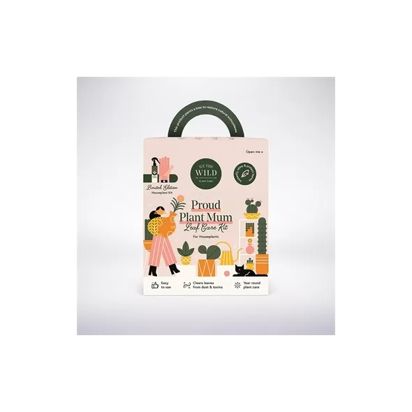 We the Wild Proud Plant Mum Leaf Care Kit