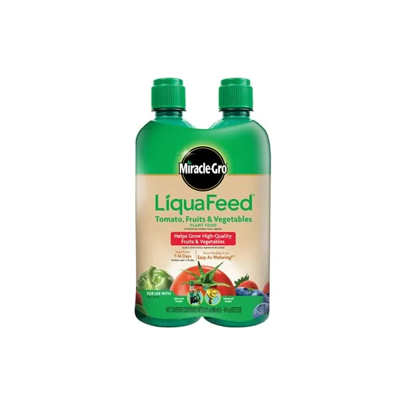 Miracle Gro LiqFeed Tomato, Fruit, Vegetable Refill 2pk
