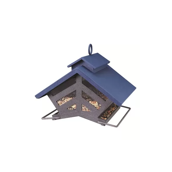 H-F Chalet Style Double Sided Bird Feeder