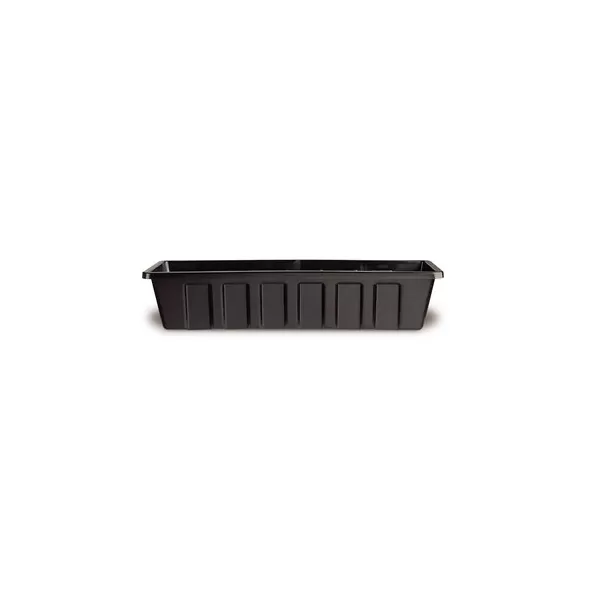 Novelty 36" Polypro Flower Box Planter Black