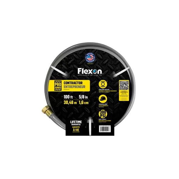 Flexon 5/8"x100' Contractor Hose