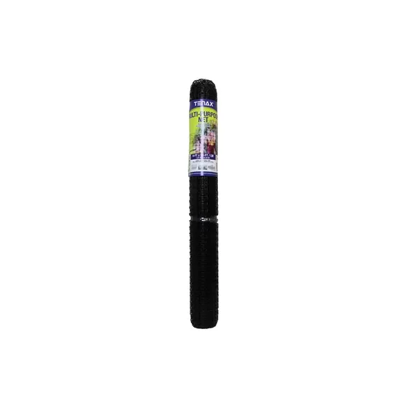 Tenax 4'x50' Multi Purpose Net Black .75"x1" Mesh