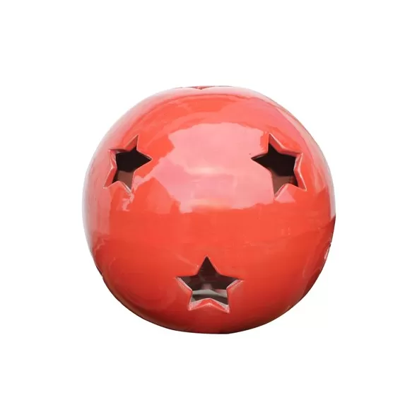 MCarr 12" Sphere W/Stars Red