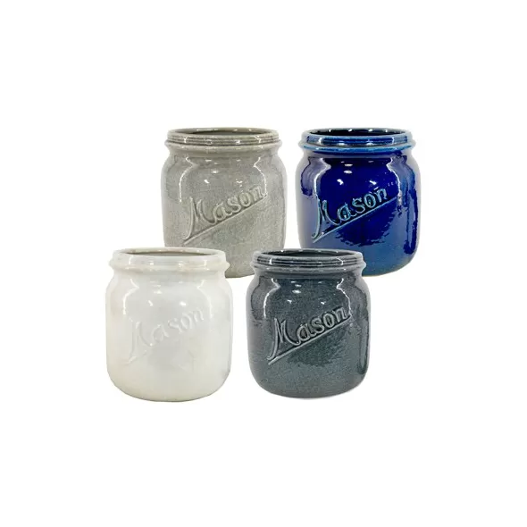 MCarr 16PC 5.1" Mason Tall Jar Set