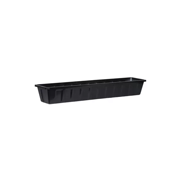 Novelty 36" Polypro Flower Box Planter Black