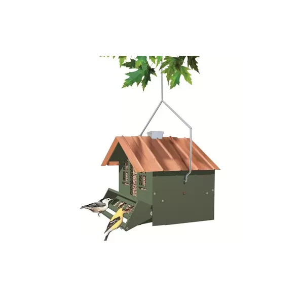 Perky Pet Squirrel Be Gone II Feeder Home with Chimney