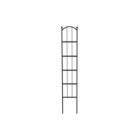 Panacea 60" Modern Farmhouse Trellis Black