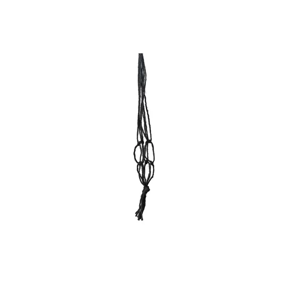 Primitive 18" Mini Jute Black Hanger