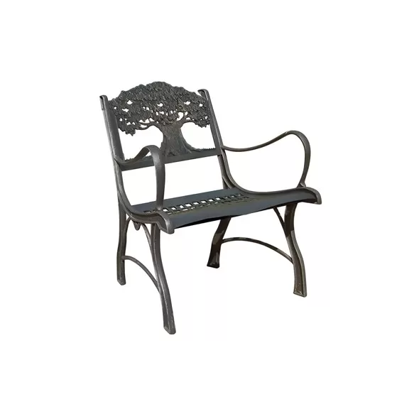 Painted Sky Chair Tree Iron