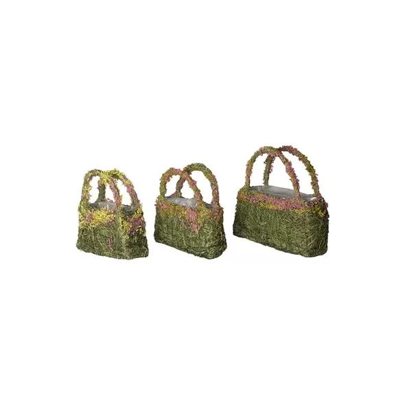 SuperMoss Deco Purse Lavender Set of 3