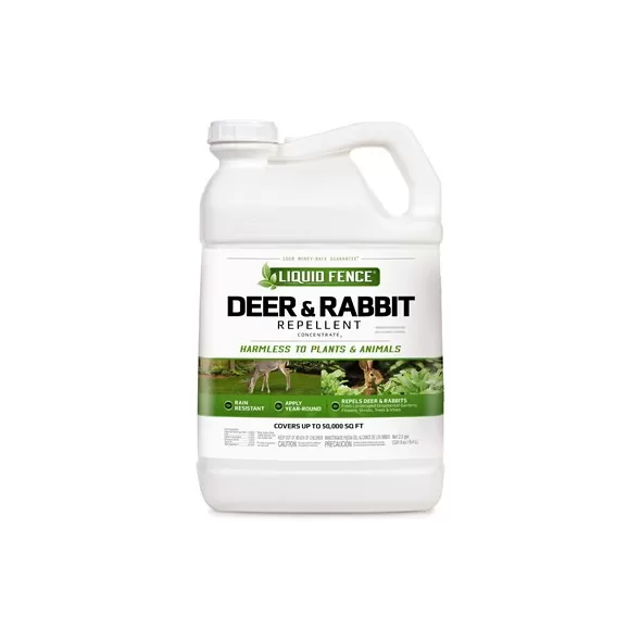 Liquid Fence 2.5gal Conc Deer & Rabbit Repellent