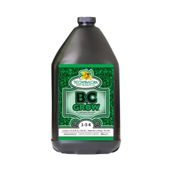 B.C. Grow 4 Liter (4/Cs)