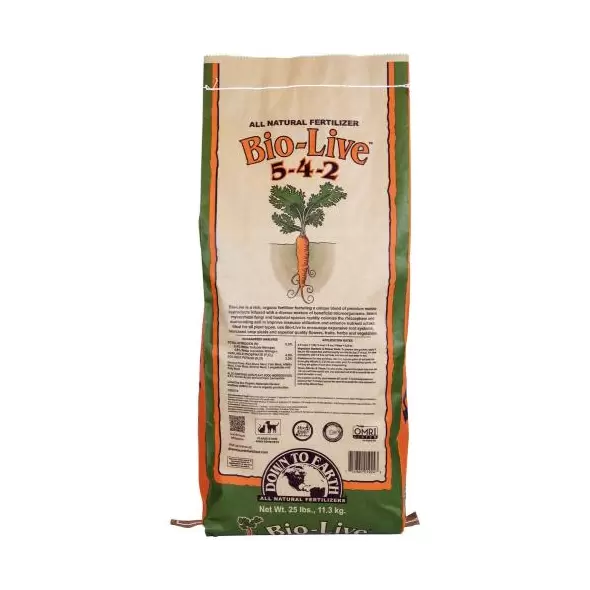 Down To Earth Bio-Live - 25 lb