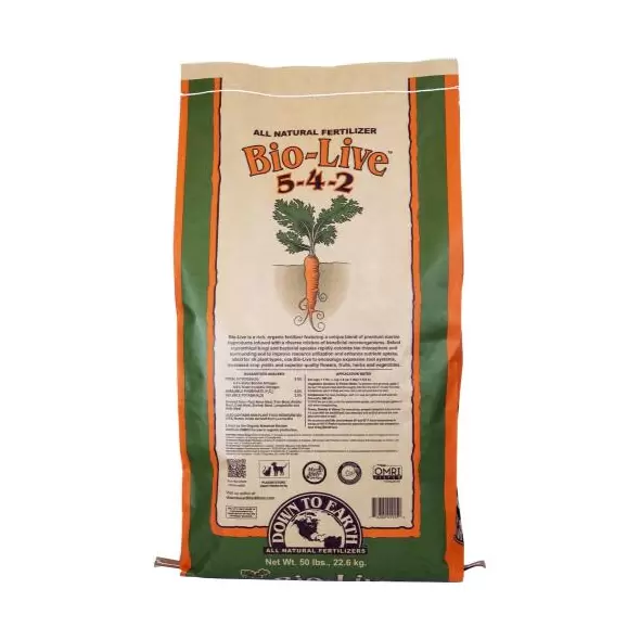 Down To Earth Bio-Live - 50 lb