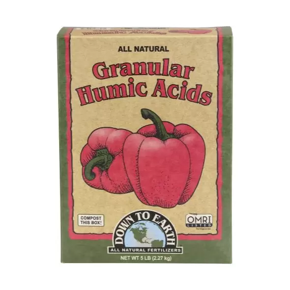 Down To Earth Granular Humic Acid - 5 lb (6/Cs)