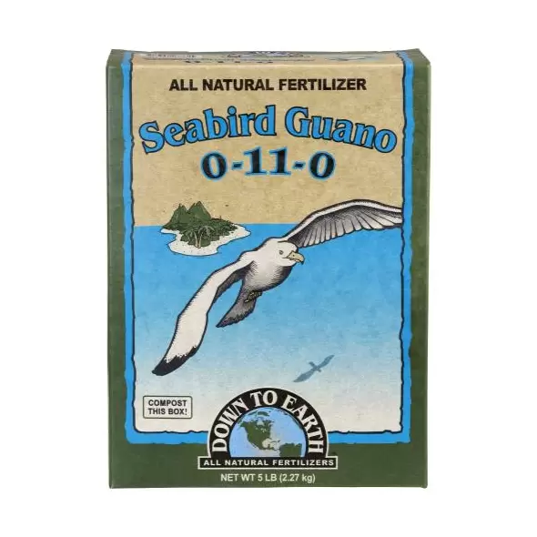 Down To Earth High Phosphorus Seabird Guano - 5 lb (6/Cs)