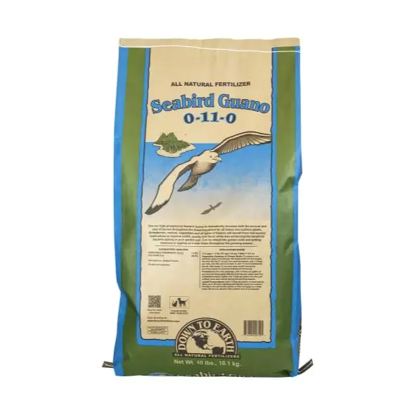Down To Earth High Phosphorus Seabird Guano - 40 lb
