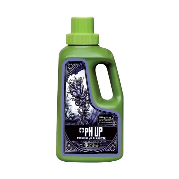 Emerald Harvest pH Up Quart/0.95 Liter (12/Cs)